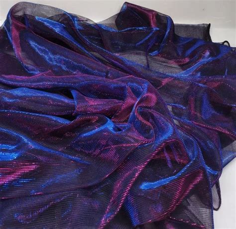 iridescent metallic fabric|iridescent organza fabric.